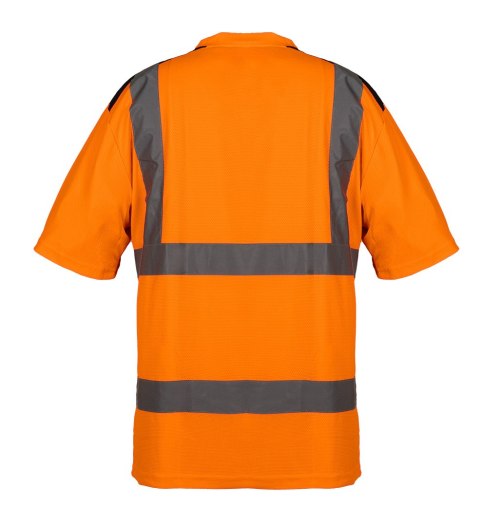 T-shirt ostrzegawczy, ciemny dół, pomarańczowy, rozmiar M NEO TOOLS
