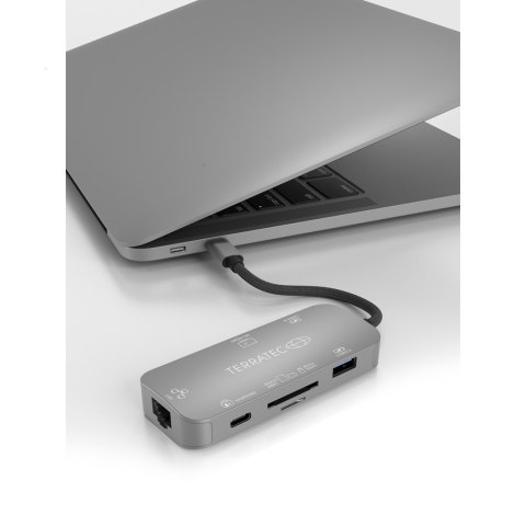 TERRATEC CONNECT C8 - Stacja dokująca - USB-C - HDMI - GigE TERRATEC