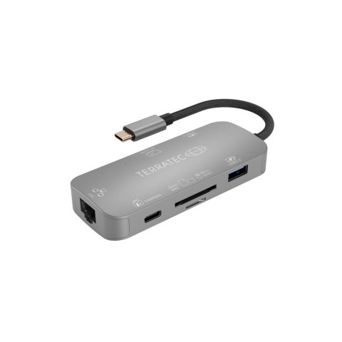 TERRATEC CONNECT C8 - Stacja dokująca - USB-C - HDMI - GigE TERRATEC