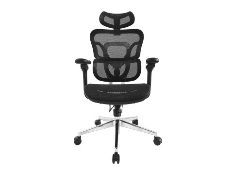 Wyposaż Ergonomiczne Krzesło Biurowe + Zagłówek/Podłokietniki Lite Sprzedaż Detaliczna EQUIP