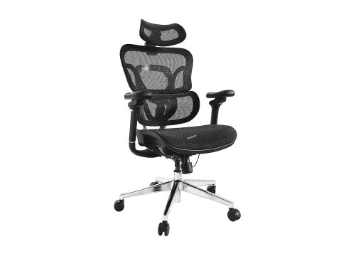 Wyposaż Ergonomiczne Krzesło Biurowe + Zagłówek/Podłokietniki Lite Sprzedaż Detaliczna EQUIP