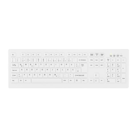 CHERRY AK-C8100F-FU1-W/GE klawiatura Biuro RF Wireless QWERTZ Niemiecki Biały Cherry