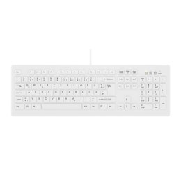 CHERRY AK-C8100F-U1-W/GE klawiatura Medyczna USB QWERTZ Niemiecki Biały Cherry