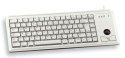 CHERRY G84-4400 klawiatura Uniwersalne PS/2 QWERTZ Niemiecki Szary Cherry