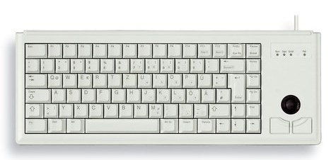 CHERRY G84-4400 klawiatura Uniwersalne USB QWERTZ Niemiecki Szary Cherry