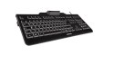 CHERRY KC 1000 SC klawiatura Biuro USB QWERTZ Niemiecki Czarny Cherry