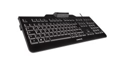 CHERRY KC 1000 SC klawiatura Biuro USB QWERTZ Niemiecki Czarny Cherry