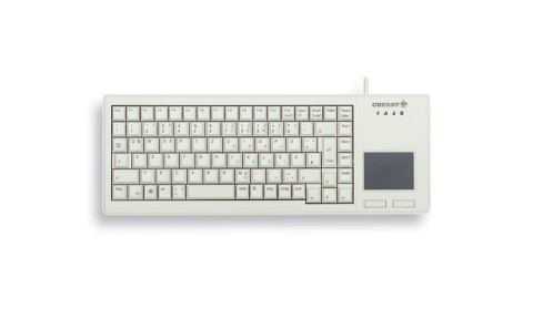 CHERRY XS Touchpad klawiatura Uniwersalne USB QWERTZ Niemiecki Szary Cherry