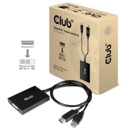 CLUB3D cac-1010 Displayport/usb DVI-I Daul link Czarny, Biały Club 3D