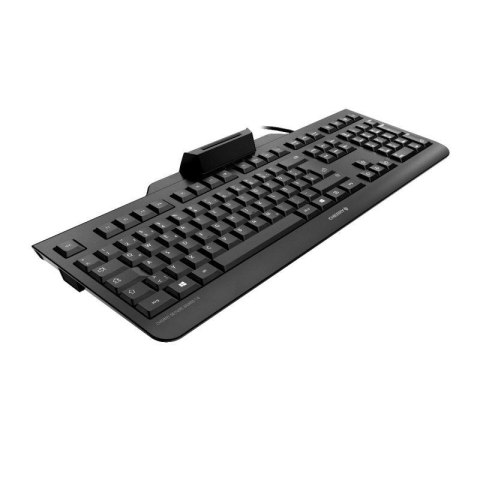 Klawiatura CHERRY SECURE BOARD 1.0 z NFC, Czytnik kart Smart Card (CCID), USB, Wielka Brytania, Przełącznik kluczykowy: CHERRY L Cherry