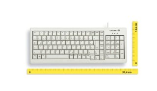 Klawiatura CHERRY TAS G84-5200 Przewodowy DE-Layout jasnoszary Cherry