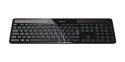 Klawiatura Logitech Wireless Solar Keyboard K750 Uniwersalne RF Wireless QWERTZ Niemiecki Czarny Logitech