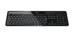 Klawiatura Logitech Wireless Solar Keyboard K750 Uniwersalne RF Wireless QWERTZ Niemiecki Czarny Logitech