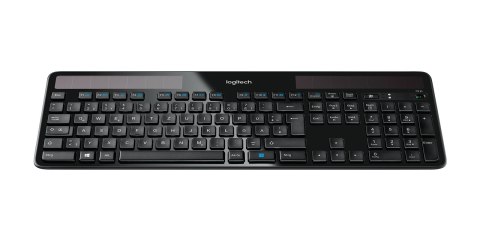 Klawiatura Logitech Wireless Solar Keyboard K750 Uniwersalne RF Wireless QWERTZ Niemiecki Czarny Logitech
