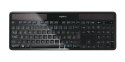 Klawiatura Logitech Wireless Solar Keyboard K750 Uniwersalne RF Wireless QWERTZ Niemiecki Czarny Logitech