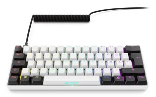 Klawiatura Sharkoon Gaming Keyboard Skiller SGK50S4 Gen2 biało-żółte RGB Sharkoon