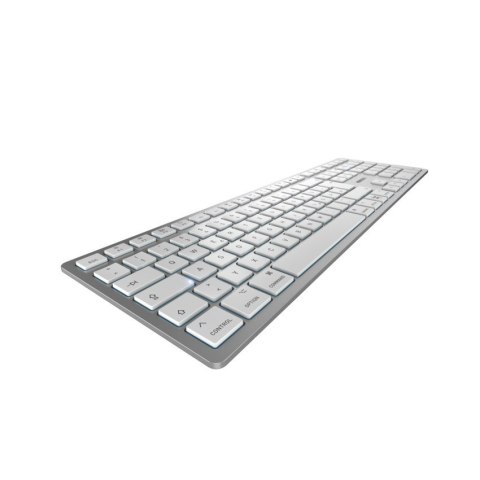 Klawiatura bezprzewodowa do Mac KW 9100 Slim Wireless Silver Germany Cherry