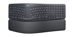 Logitech ERGO K860 for Business klawiatura Biuro Bluetooth Niemiecki Grafitowy Logitech