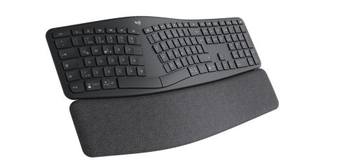 Logitech ERGO K860 for Business klawiatura Biuro Bluetooth Niemiecki Grafitowy Logitech