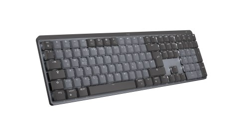 Logitech MX Mechanical klawiatura Biuro RF Wireless + Bluetooth QWERTZ Niemiecki Grafitowy, Szary CLIVET