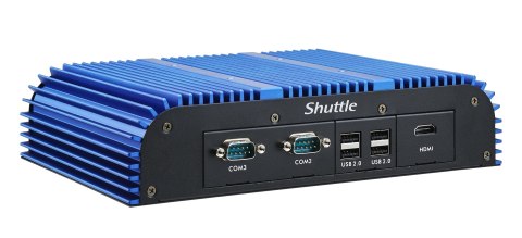 Shuttle BPCAL02-i7 Wielkość PC 2.6L Czarny, Niebieski i7-1255U Shuttle