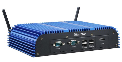 Shuttle BPCAL02-i7 Wielkość PC 2.6L Czarny, Niebieski i7-1255U Shuttle