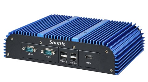 Shuttle BPCAL02-i7 Wielkość PC 2.6L Czarny, Niebieski i7-1255U Shuttle