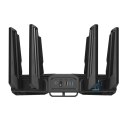 ASUS ROG Rapture GT-BE98 router bezprzewodowy 10 Gigabit Ethernet Quad-band (2.4 GHz / 5 GHz-1 / 5 GHz-2 / 6 GHz) Czarny ASUS