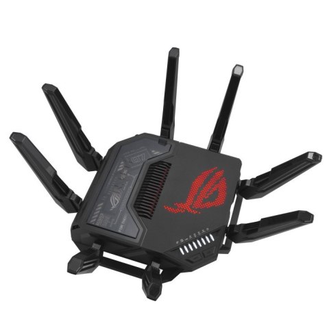 ASUS ROG Rapture GT-BE98 router bezprzewodowy 10 Gigabit Ethernet Quad-band (2.4 GHz / 5 GHz-1 / 5 GHz-2 / 6 GHz) Czarny ASUS