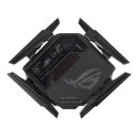 ASUS ROG Rapture GT-BE98 router bezprzewodowy 10 Gigabit Ethernet Quad-band (2.4 GHz / 5 GHz-1 / 5 GHz-2 / 6 GHz) Czarny ASUS