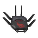 ASUS ROG Rapture GT-BE98 router bezprzewodowy 10 Gigabit Ethernet Quad-band (2.4 GHz / 5 GHz-1 / 5 GHz-2 / 6 GHz) Czarny ASUS