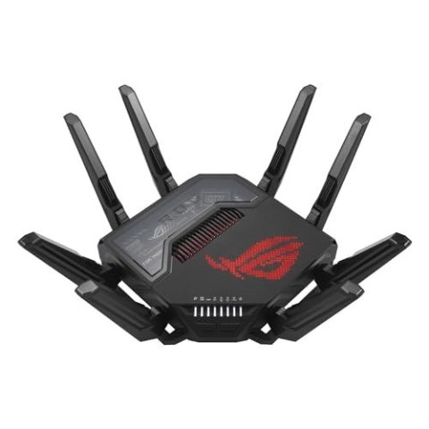 ASUS ROG Rapture GT-BE98 router bezprzewodowy 10 Gigabit Ethernet Quad-band (2.4 GHz / 5 GHz-1 / 5 GHz-2 / 6 GHz) Czarny ASUS