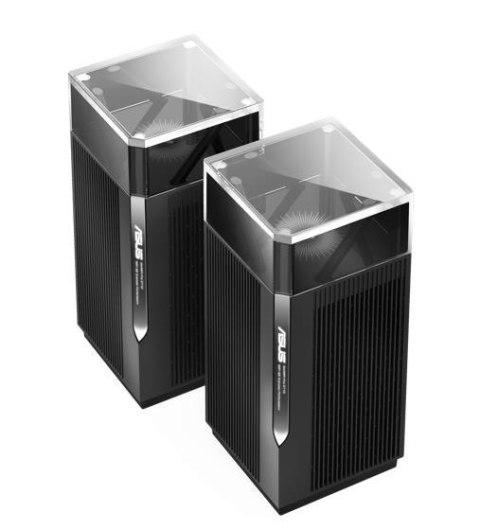 ASUS ZenWiFi Pro ET12 Trójpasmowy (2,4 GHz / 5 GHz / 6 GHz) Wi-Fi 6E (802.11ax) Czarny 3 Wewnętrzne ASUS