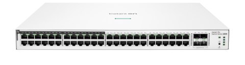 Aruba Instant On 1830 48G 24p Class4 PoE 4SFP 370W Zarządzany L2 Gigabit Ethernet (10/100/1000) Obsługa PoE 1U High Peak