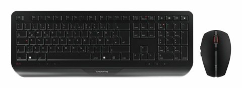 CHERRY JD-7000DE-2 klawiatura z myszką RF Wireless QWERTZ Niemiecki Czarny Cherry