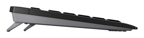 CHERRY JD-8550DE-2 klawiatura Dołączona myszka Dom/Biuro RF Wireless QWERTZ Niemiecki Czarny Cherry