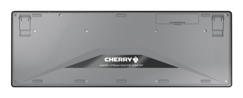 CHERRY JD-8550DE-2 klawiatura Dołączona myszka Dom/Biuro RF Wireless QWERTZ Niemiecki Czarny Cherry