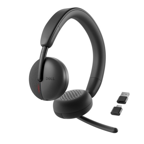DELL WL3024 Zestaw słuchawkowy Przewodowy i Bezprzewodowy Opaska na głowę Połączenia/muzyka USB Type-C Bluetooth Czarny Dell