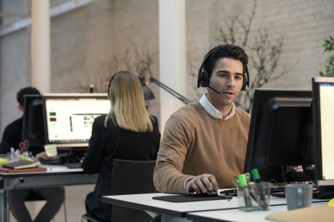EPOS ADAPT 261 Zestaw słuchawkowy Bezprzewodowy Opaska na głowę Biuro/centrum telefoniczne USB Type-C Bluetooth Czarny EPOS