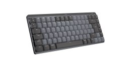 Logitech 920-010780 klawiatura Biuro RF Wireless + Bluetooth QWERTY Amerykański międzynarodowy Grafitowy, Szary Logitech