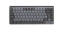 Logitech 920-010780 klawiatura Biuro RF Wireless + Bluetooth QWERTY Amerykański międzynarodowy Grafitowy, Szary Logitech