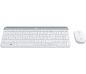 Logitech MK470 klawiatura Dołączona myszka Uniwersalne RF Wireless QWERTZ Niemiecki Biały Logitech