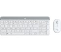Logitech MK470 klawiatura Dołączona myszka Uniwersalne RF Wireless QWERTZ Niemiecki Biały Logitech