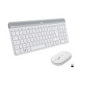 Logitech MK470 klawiatura Dołączona myszka Uniwersalne RF Wireless QWERTZ Niemiecki Biały Logitech
