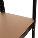 Regał metalowy magazynowy 180x90x40 cm do garażu piwnicy 5 półek 875 kg ModernHome ModernHome
