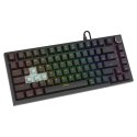 SAVIO KLAWIATURA MAGNETYCZNA ASTRAL BLACK OUTEMU WHITE JADE RGB SAVIO