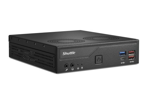 Shuttle DH770 komputer typu barebone Wielkość PC 1.35L Czarny Intel H770 LGA 1700 Dell