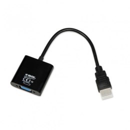 Adapter IBOX IAHV01 (HDMI M - D-Sub (VGA) F; 1m; kolor czarny) IBOX