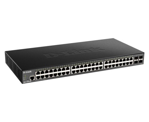 D-Link DGS 1250-52X - Przełącznik - Inteligentny - 48 x+ 4 10 Gigabit SFP+ - Przełącznik - Światłowód D-Link