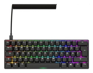 Klawiatura gamingowa Sharkoon Skiller SGK50S4 Gen2 PBT scw-gelRGB Sharkoon
